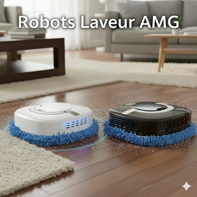 Robot Laveur de Sol AMB - 2h Autonomie - Pulvérisation - Navigation 3D