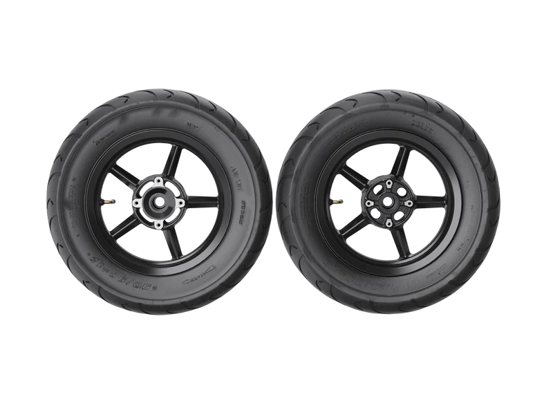 Yozma IN 10 Electric Dirt Bike Street Tire Set: Front & Rear
