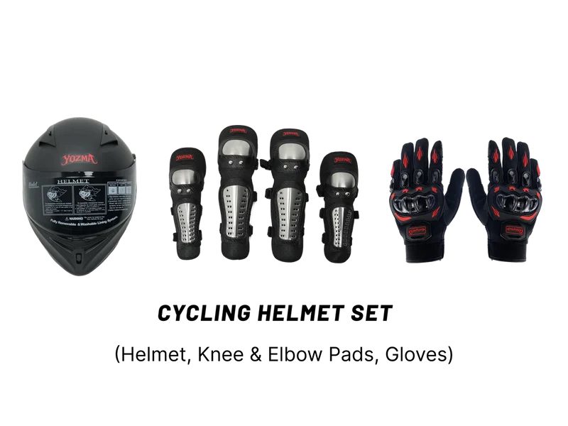 Yozma Safety Gear Bundle – Helmet, Gloves & Pads