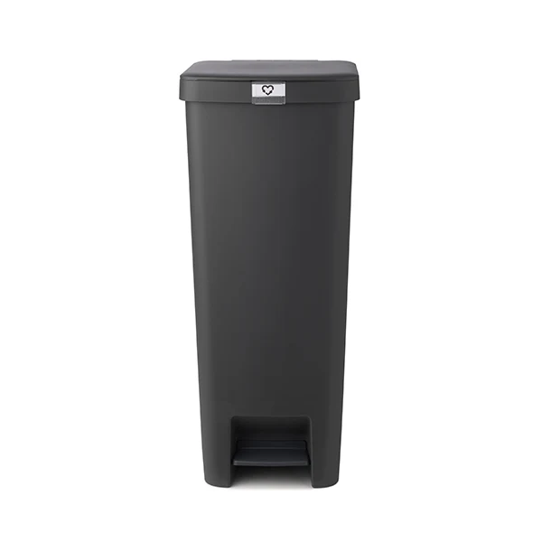 Poubelle à pédale StepUp grise 40 L Brabantia