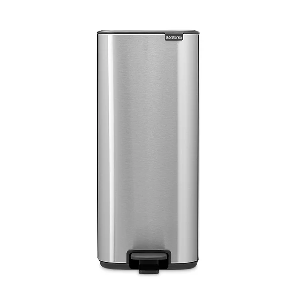 Poubelle rectangulaire à pédale Bo grise 30 L Brabantia