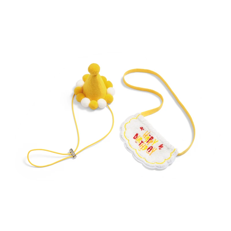 KATA Friends Outfits Birthday Accessories Set (Yellow)