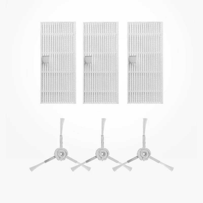 T10 Kit d'accessoires (HEPA*3 + Brosses latérales*3)