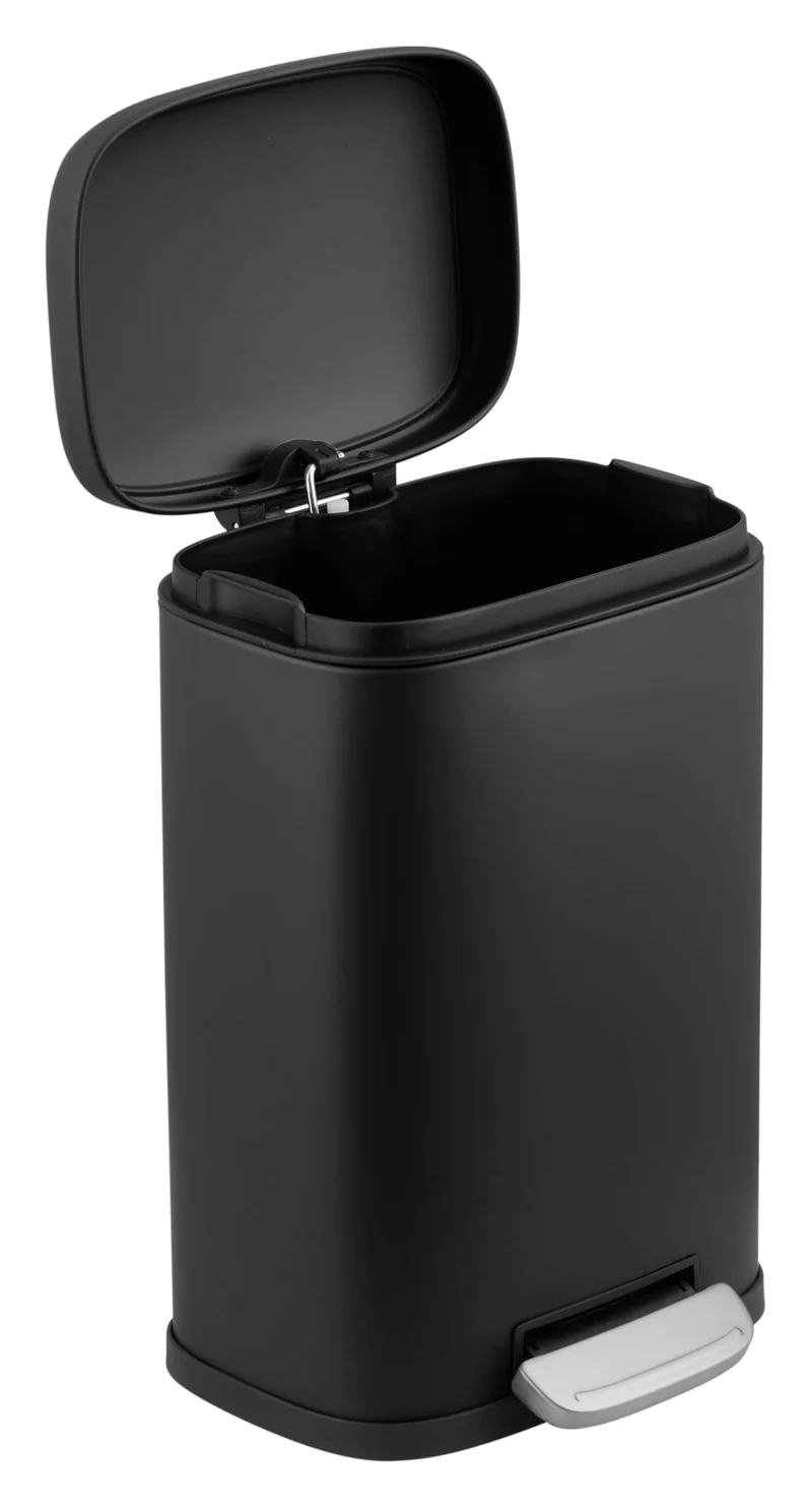 Garvee Treteimer 5L En Acier Inoxydable Soft-Close Anti-Traces Pour Cuisine Et Bureau Compact Brossé