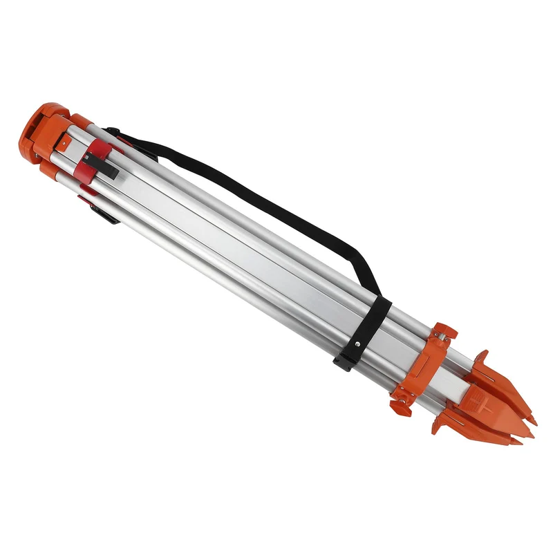 Garvee Trépied Aluminium Lourd Réglable 97-152 cm Pour Construction Et Mesure, Portable, Jambes Stables, Couleur Argent