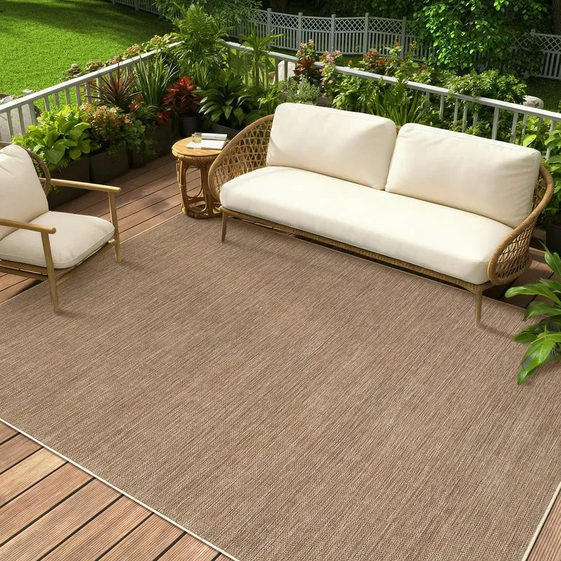 Garvee Tapis Pliable Imprimé Polyester 100% Leinenoptik Pour Salon, Design Classique Moderne, Lavable, Pratique