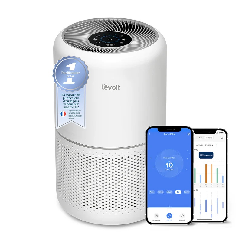 Pack Santé Core 300S - Purificateur + Filtre Antibactérien