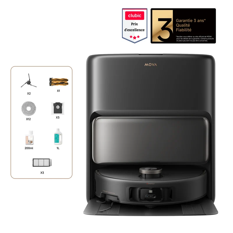 Dreame MOVA V50 Ultra Complete Robot aspirateur
