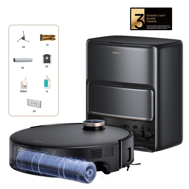 Dreame MOVA Z60 Ultra Roller Complete Robot Aspirateur