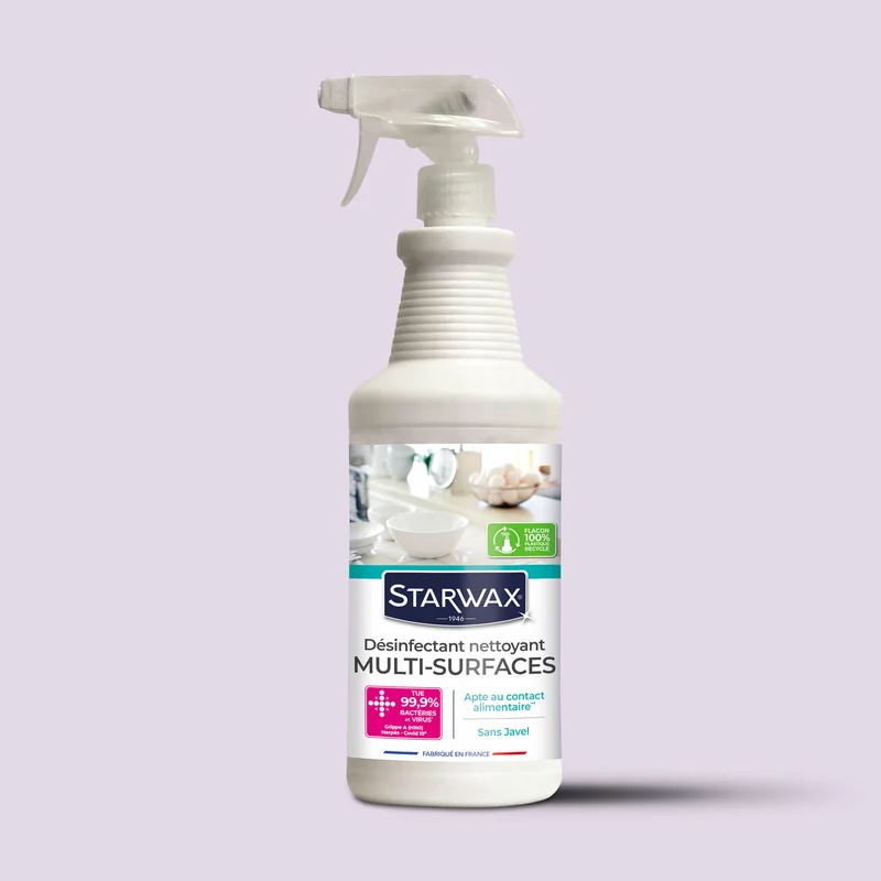 Désinfectant nettoyant multi-surfaces