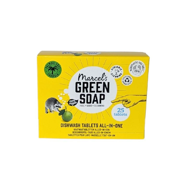 Tablettes lave-vaisselle écologiques Marcel’s Green Soap parfumées