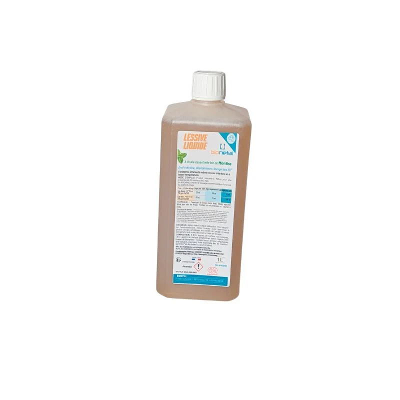 Lessive liquide anticalcaire écologique pour machine à laver