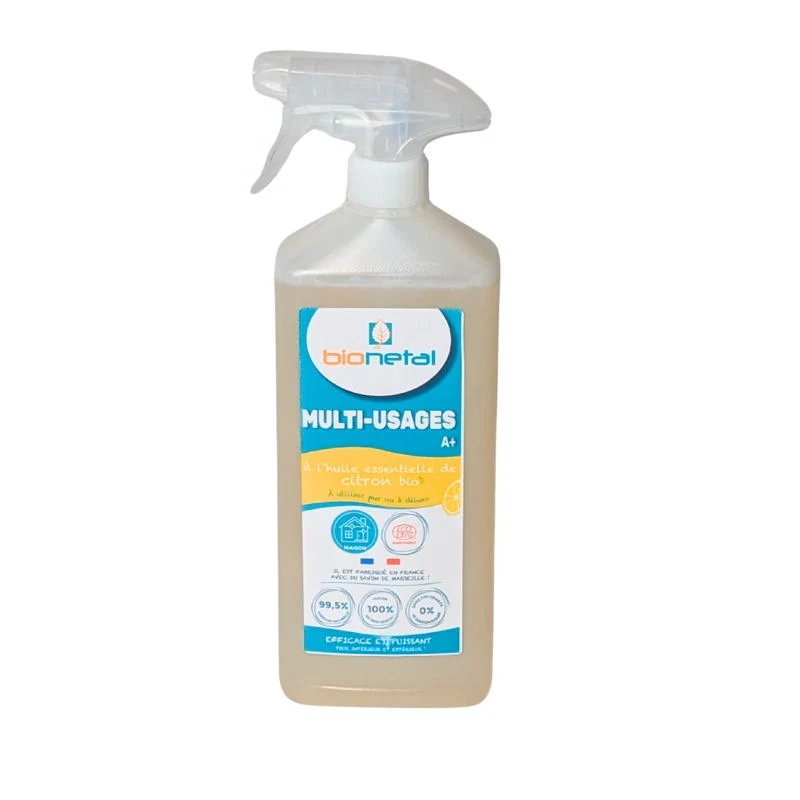Produit de nettoyage multi-usage naturel à diluer pour la maison et l’extérieur