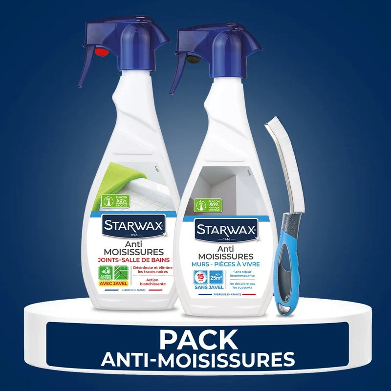 Pack anti-moisissures : La solution pour des joints éclatants