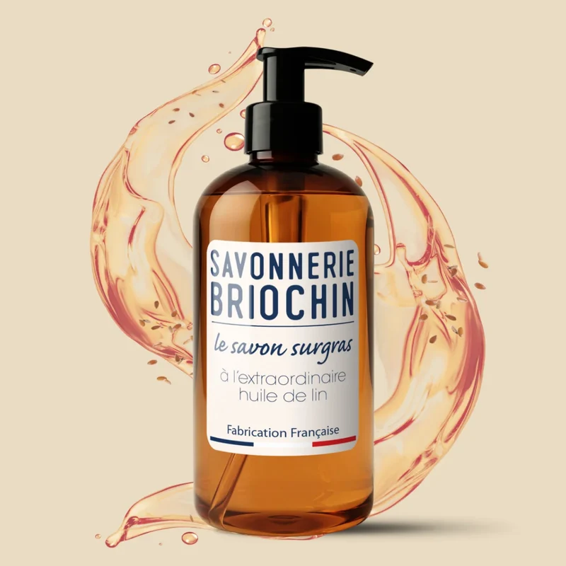 Le savon surgras à l'extraordinaire huile de lin