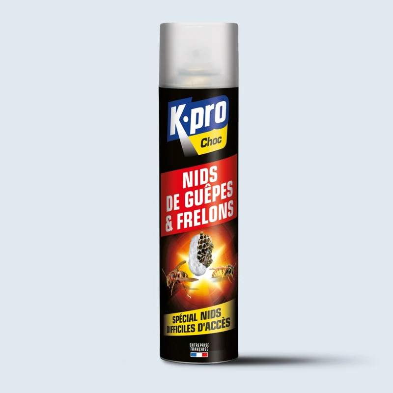 Aérosol nids de guêpes et frelons