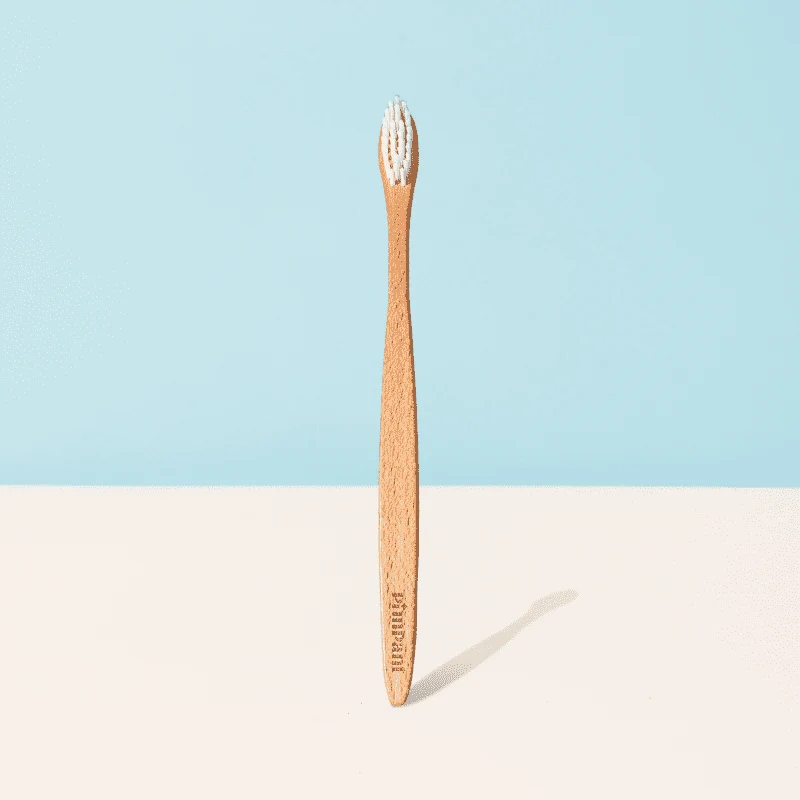 Brosse à dents en bois Souple - Adulte