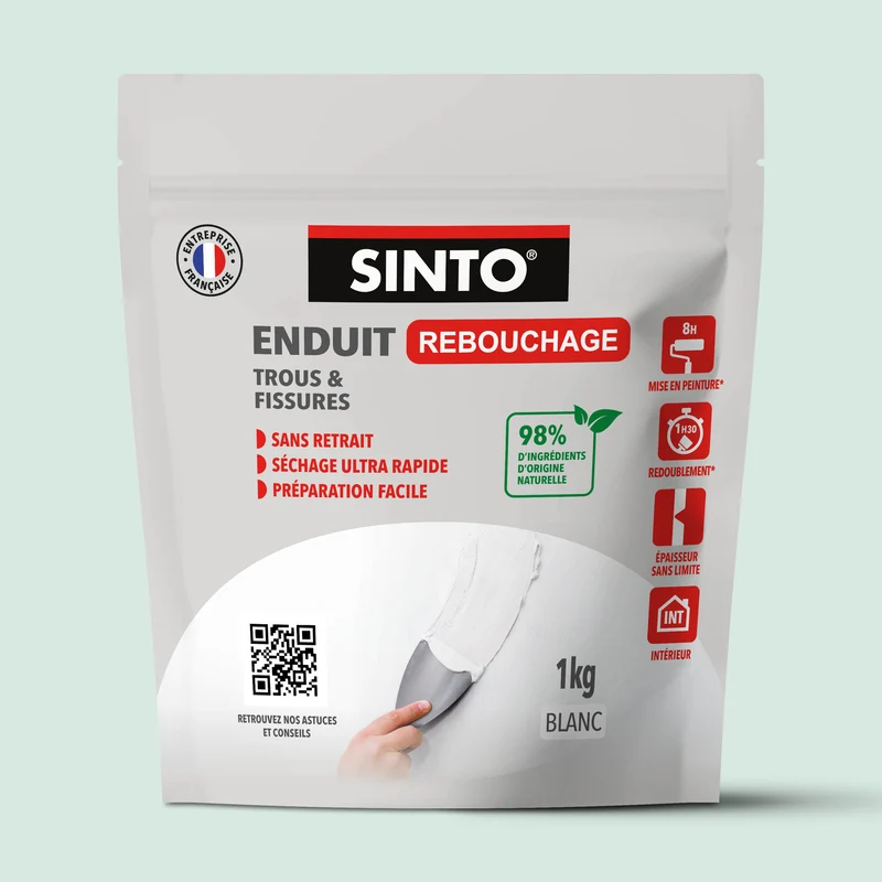 Enduit rebouchage poudre