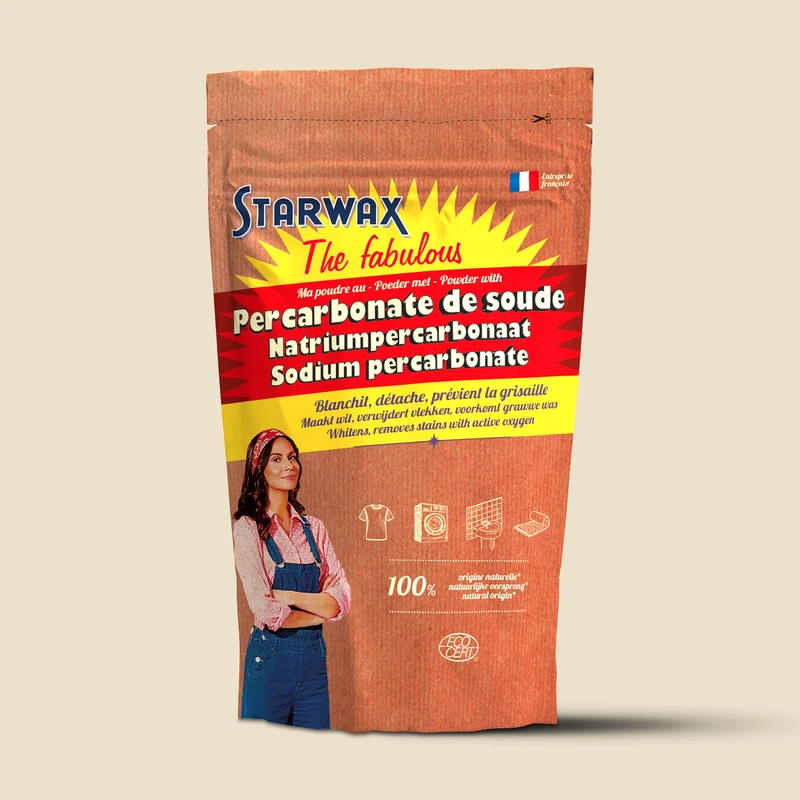 Ma poudre détachante & raviveur de blancheur au percarbonate de soude – Sachet éco