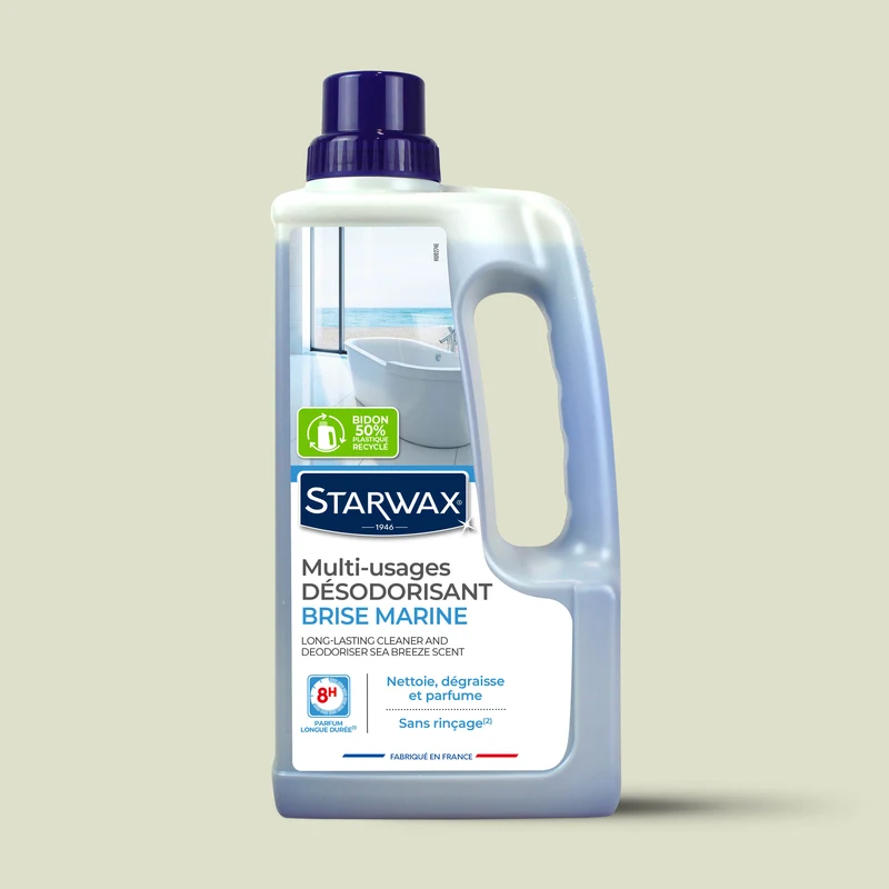 Nettoyant désodorisant longue durée parfum brise marine