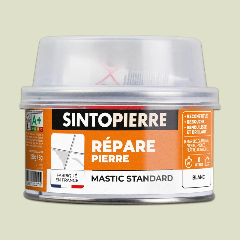 Répare sols et murs blanc (marbre, faïence, carrelage, plâtre)