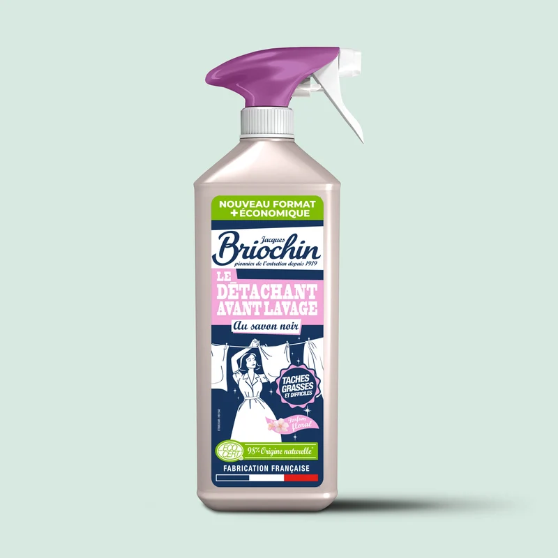 Le détachant avant lavage au Savon Noir