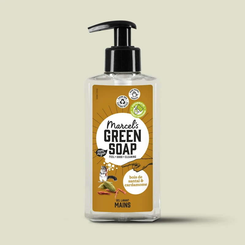 Le Gel Lavant Mains Bois de santal & Cardamome