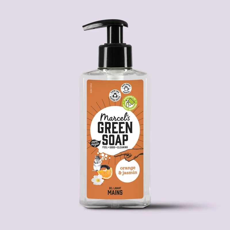 Le Gel Lavant Mains Orange & Jasmin
