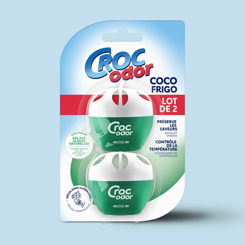 Absorbeur d'odeurs Frigo x2