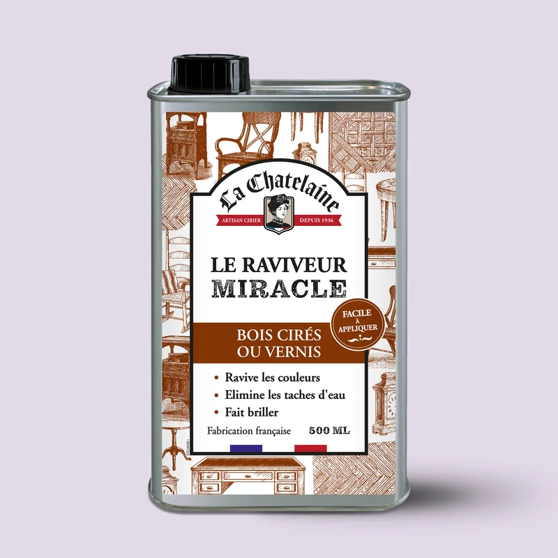 Le raviveur miracle 500ml - bois cirés ou vernis