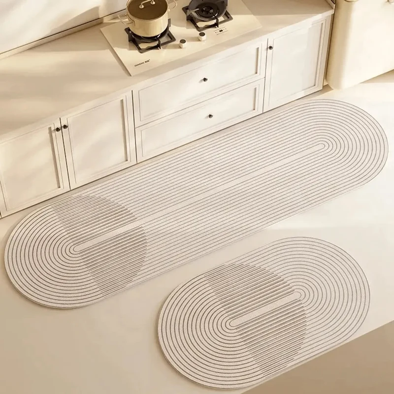 Tapis de Cuisine Antidérapant Absorbant en Mousse Confort