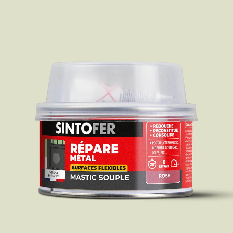 Répare métal souple