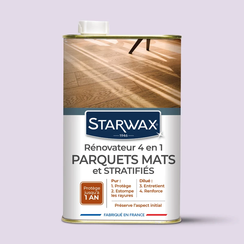 Rénovateur 4 en 1 Parquets mats et stratifiés