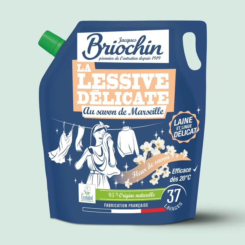 Recharge Ma lessive au savon de Marseille - Linge délicat
