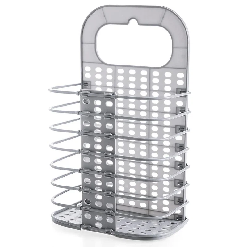 Panier à linge suspendu en tissu pliable