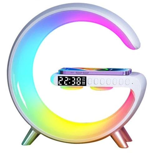 Enceinte multifonctionnelle avec lampe dambiance unisexe