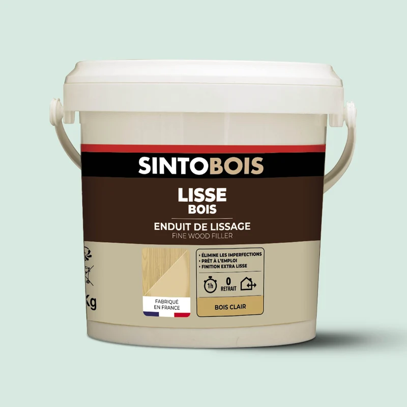 Lisse parfaitement le bois