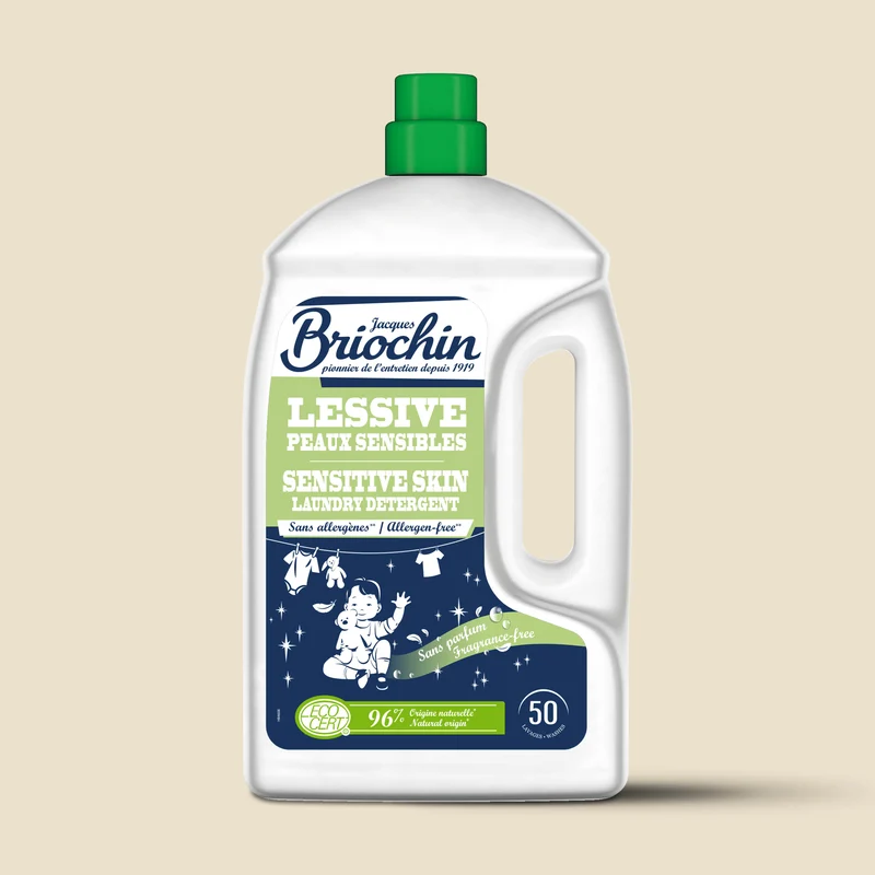 Ma Lessive Peaux Sensibles – Sans parfum- 50 lavages