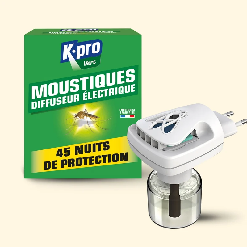 Diffuseur électrique anti moustiques + Recharge