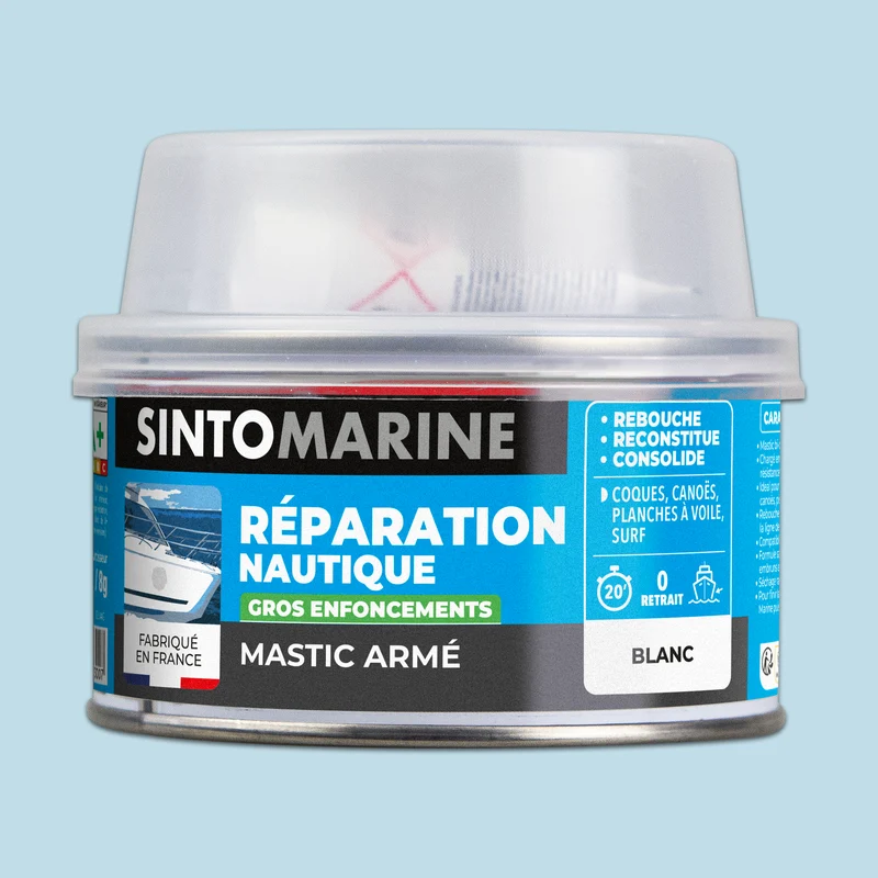 Mastic armé