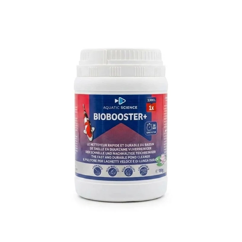 Biobooster+ - Traitement anti-vase & algues filamenteuses pour bassin