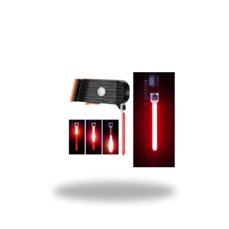 Feu arrière LED rechargeable Vélo Plusieurs modes Résistant aux