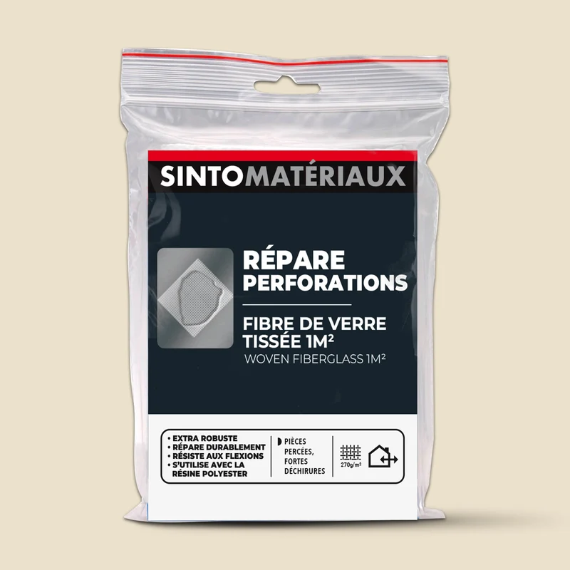 Répare perforations (tissu fibre verre tissée 270g)