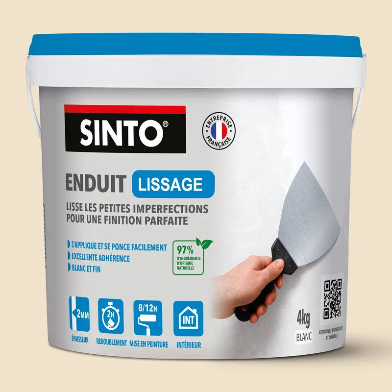 Enduit lissage pâte