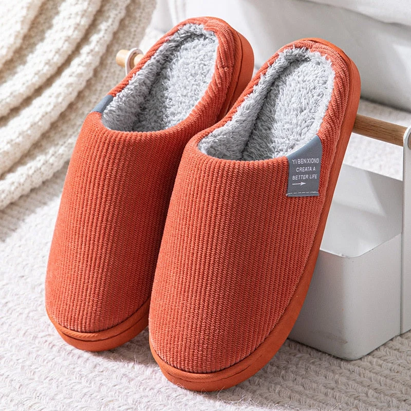 Pantoufles d'Hiver Chaudes pour Femmes & Hommes - Confort Suprême