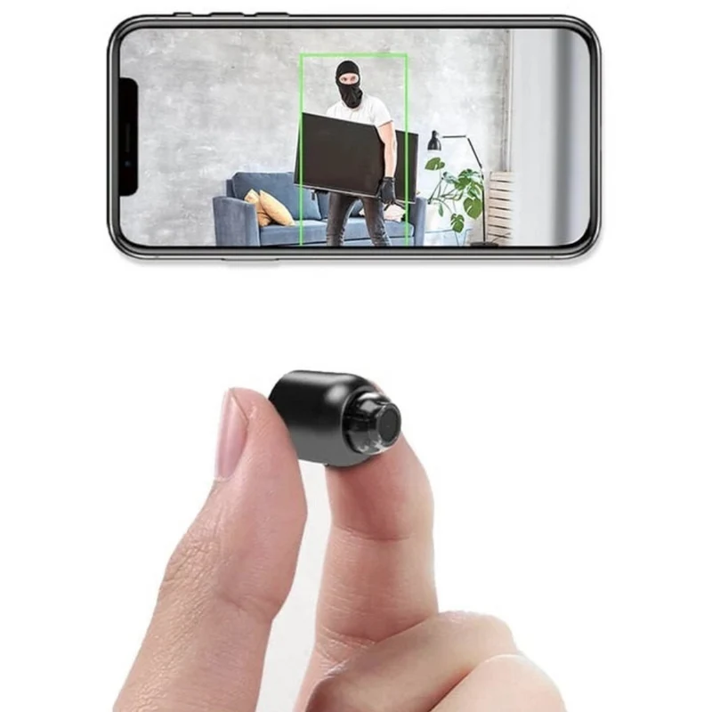 NanoCam | Caméra de Sécurité WiFi Compacte avec Vision Nocturne