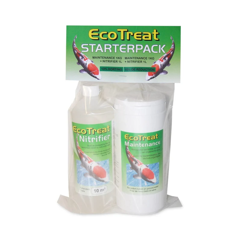 Ecotreat StarterPack - Début de Saison ! Parfait pour démarrer avec Ecotreat Maintenance & Nitrifier