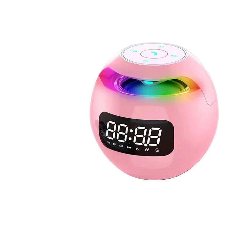 Réveil Multifonctionnel Unisexe Haut-parleur Lampe dAmbiance
