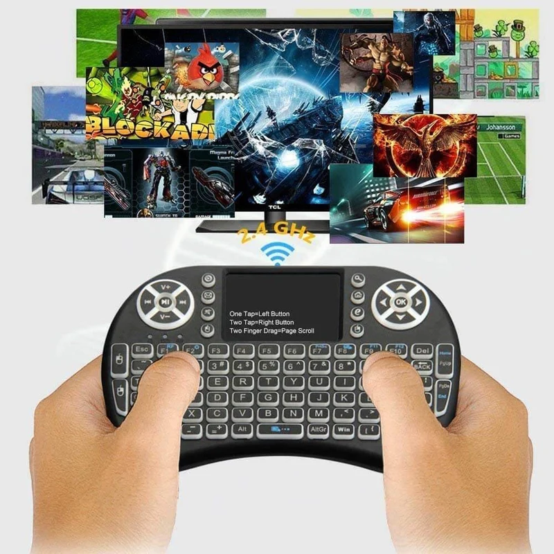 Télécommande Accessoire Clavier Intelligent Unisexe Compacte