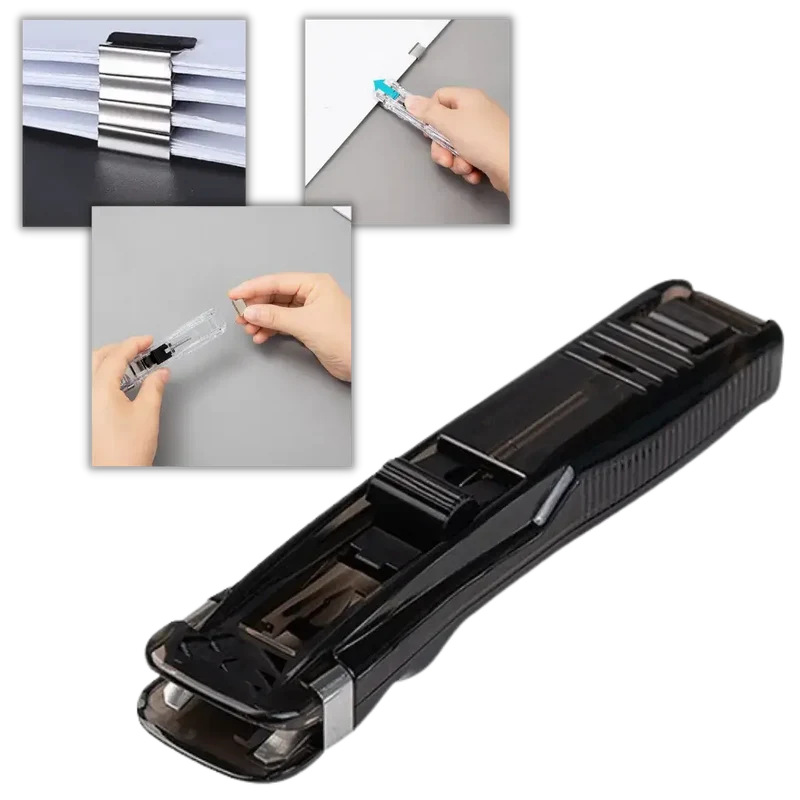 Agrafeuse Portable à Pince Compacte Unisexe